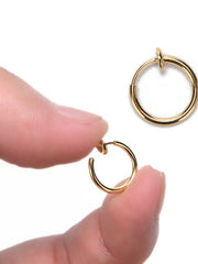 Load image into Gallery viewer, Faux Clip-On Nose Ring
