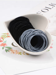 Load image into Gallery viewer, Elastic hair Ties (100pc 2mm thick )
