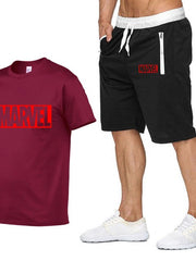 Load image into Gallery viewer, Cotton T Shirt &amp; Shorts Set

