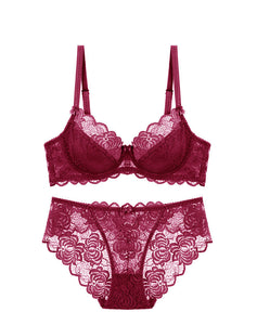 Sexy Lace Lingerie Set Bras & Underwear