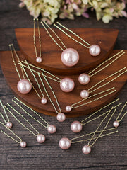 Load image into Gallery viewer, Pearl U-shaped hairpin 
