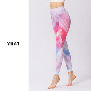 Printed Fitness Yoga Leggings