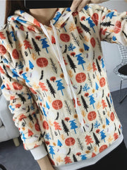 Load image into Gallery viewer, Comfy Long Sleeve Hoodie Sweater
