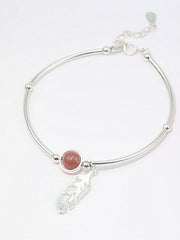 Load image into Gallery viewer, Sterling Silver Bracelet With Bead
