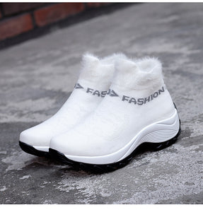 Thick Plush Women's Sneakers