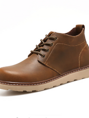 Load image into Gallery viewer, Men&#39;s Leather Ankle Boots
