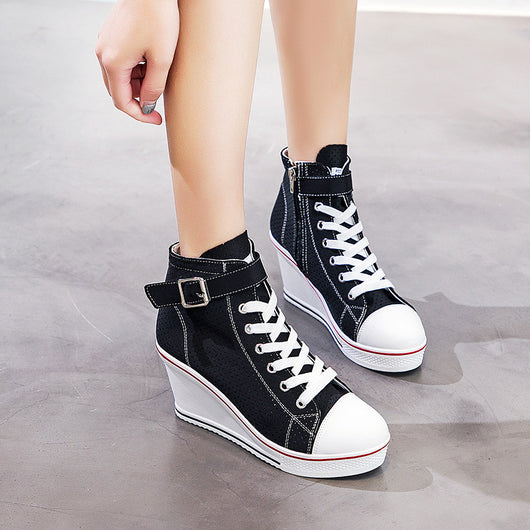 High-top Women Canvas Style Shoes