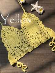 Load image into Gallery viewer, Crochet Bikini Top
