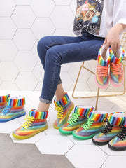 Load image into Gallery viewer, Colorful Ankle Boots
