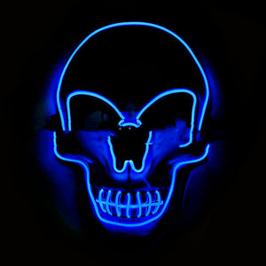 Skull LED Glowing Halloween Mask