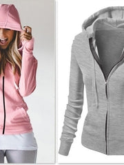 Load image into Gallery viewer, Women&#39;s Classic Hoodie Jacket

