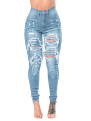 Load image into Gallery viewer, Ripped Denim Pants
