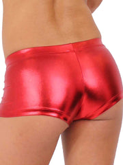 Load image into Gallery viewer, Metallic Booty Shorts
