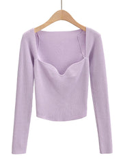 Load image into Gallery viewer, Long Sleeved Square Neck Top

