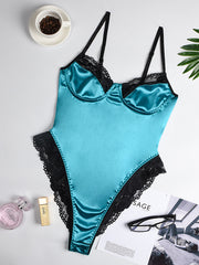 Load image into Gallery viewer, Bodysuit Lingerie With Lace detail
