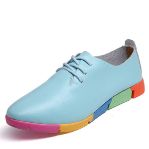 Shoes with Colorful Sole