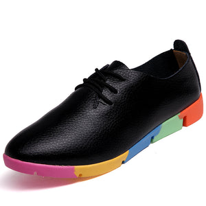 Shoes with Colorful Sole
