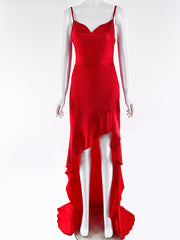 Load image into Gallery viewer, Long Satin Dress
