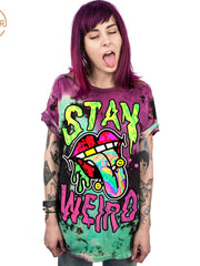 Load image into Gallery viewer, STAY WEIRD T-Shirts
