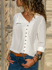 Load image into Gallery viewer, Chiffon Long Sleeve Blouse
