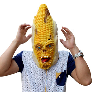 Halloween mask corn styling mask