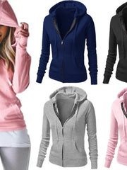 Load image into Gallery viewer, Women&#39;s Classic Hoodie Jacket
