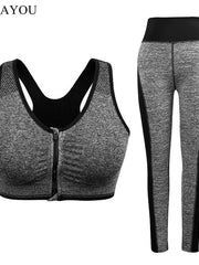 Load image into Gallery viewer, Active Wear Sports Bra and Leggings Set
