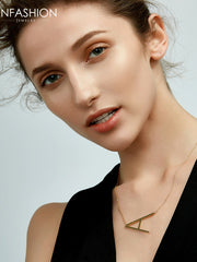 Load image into Gallery viewer, Letter Pendant Necklace
