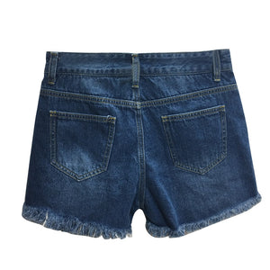 Blue Denim Jean Shorts