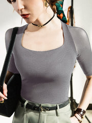 Load image into Gallery viewer, Elbow Sleeve Top
