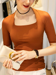 Load image into Gallery viewer, Elbow Sleeve Top
