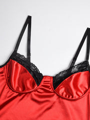 Load image into Gallery viewer, Bodysuit Lingerie With Lace detail
