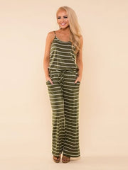 Load image into Gallery viewer, Comfy Floral Jumpsuit
