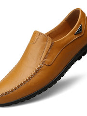 Load image into Gallery viewer, Men&#39;s Leather Moccasin Shoes

