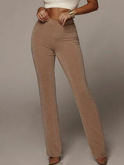 Load image into Gallery viewer, High Waist Wide Leg Pants - vendach
