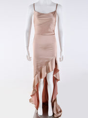 Load image into Gallery viewer, Long Satin Dress
