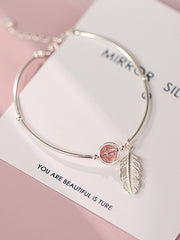 Load image into Gallery viewer, Sterling Silver Bracelet With Bead
