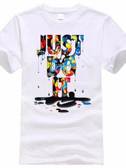 Load image into Gallery viewer, Just Do It T Letter print t-shirt - vendach
