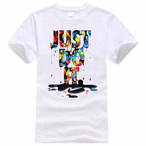 Just Do It T Letter print t-shirt - vendach