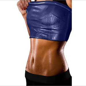 Fat burning abdomen fitness sweat vest running sportswear - vendach