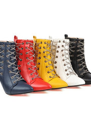 Load image into Gallery viewer, Pointed stiletto boots
