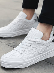 Load image into Gallery viewer, Custom Gear Artwork Sneakers
