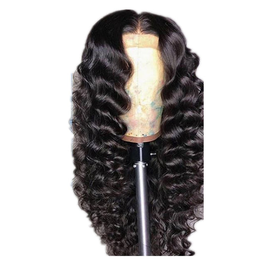Front lace chemical fiber wig