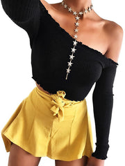 Load image into Gallery viewer, Off Shoulder Crop Top 
