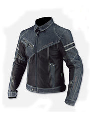 Load image into Gallery viewer, Men Denim Jacket for Motorcycle
