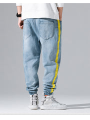 Load image into Gallery viewer, Love and Piece Print Jeans

