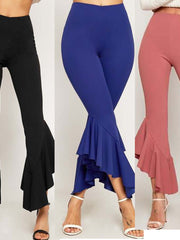 Load image into Gallery viewer, Ruffled Legs Pants
