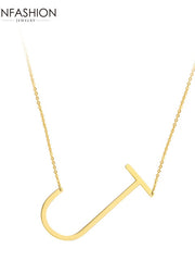 Load image into Gallery viewer, Letter Pendant Necklace
