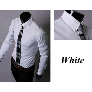 Men's Fitted Button-Down Shirts