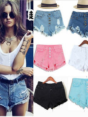 Load image into Gallery viewer, Cute Denim Shorts
